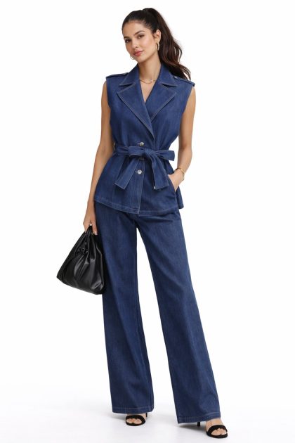 Denim Σετ Με Ζώνη